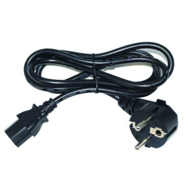 Power Cord 250VAC 10A CEE 77 Plug EU