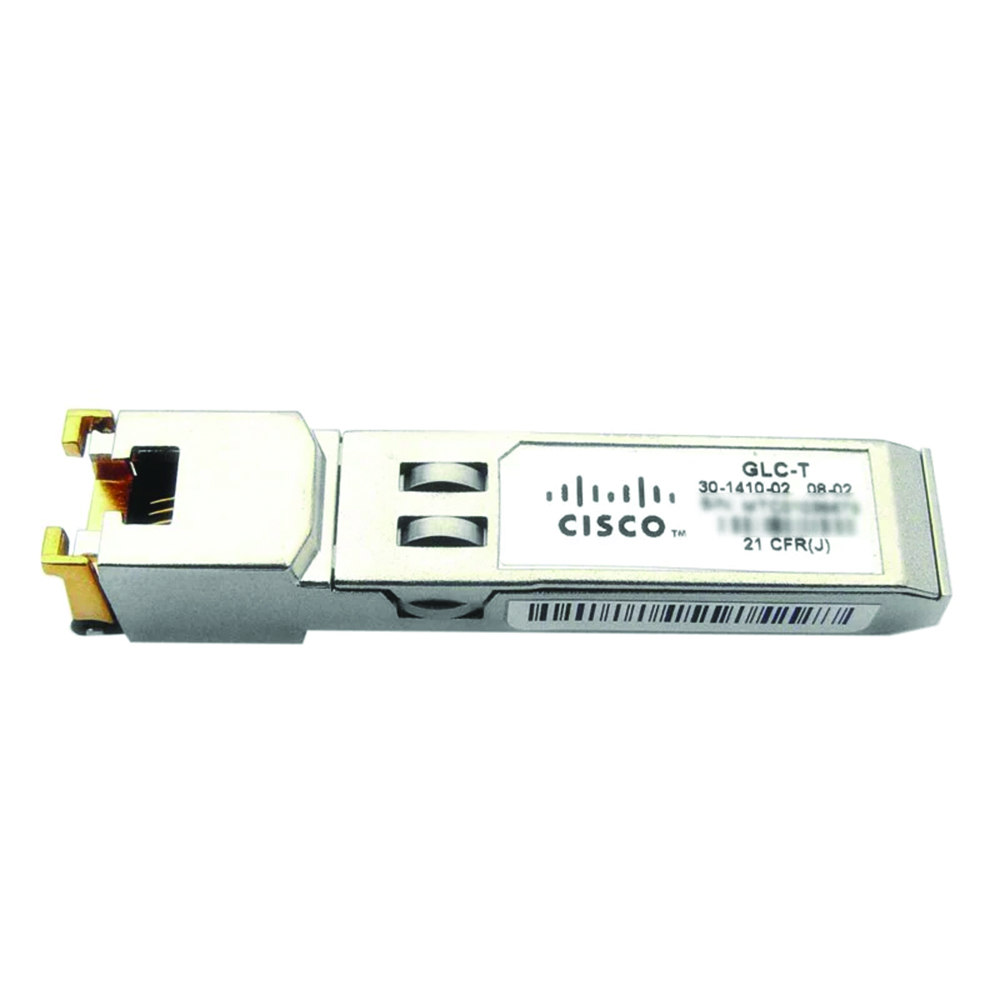 1000BASE-T SFP transceiver module for Category 5 copper wire